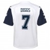 Trevon Diggs Dallas Cowboys Nike Jugend-Ausweichtrikot – Weiß