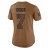 Trevon Diggs Dallas Cowboys Nike Salute To Service Limited Trikot – Braun