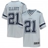 Ezekiel Elliott Dallas Cowboys Nike Inverted Team-Spieltrikot für Jugendliche – Silber