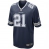 Ezekiel Elliott Dallas Cowboys Nike Game Team-Trikot – Marineblau