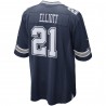 Ezekiel Elliott Dallas Cowboys Nike Game Team-Trikot – Marineblau