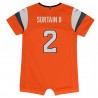 Patrick Surtain II Denver Broncos Nike Strampler-Trikot aus der Mile High Collection für Neugeborene und Kleinkinder – Orange