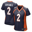 Patrick Surtain II Denver Broncos Nike Damen-Heimspieler-Trikot – Marineblau