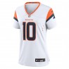 Bo Nix Denver Broncos Nike Damen-Spieltrikot – Weiß