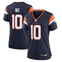 Bo Nix Denver Broncos Nike Damen-Ausweichspieltrikot – Marineblau