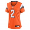 Patrick Surtain II Denver Broncos Nike Damen-Spieltrikot aus der Mile High-Kollektion – Orange