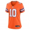 Bo Nix Denver Broncos Nike Damen Mile High Collection 1977 Throwback Player Game Jersey – Orange