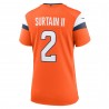 Patrick Surtain II Denver Broncos Nike Damen-Spieltrikot aus der Mile High-Kollektion – Orange