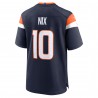 Bo Nix Denver Broncos Nike Alternate Game Jersey – Marineblau