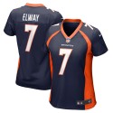 John Elway Denver Broncos Nike Damen-Spielertrikot im Ruhestand – Marineblau