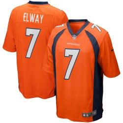 John Elway Denver Broncos Nike Game Retired Player Jersey – Orange