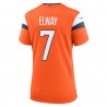 John Elway Denver Broncos Nike Damen-Spieltrikot für ehemalige Spieler aus der Mile High-Kollektion – Orange