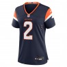 Patrick Surtain II Denver Broncos Nike Mile High Collection Alternate Game-Trikot für Damen – Marineblau