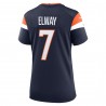 John Elway Denver Broncos Nike Damen-Ausweichspiel-Trikot aus der Mile High-Kollektion für ausgeschiedene Spieler – Marineblau