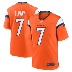 John Elway Denver Broncos Nike Mile High Collection Spieltrikot für ausgeschiedene Spieler – Orange