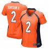 Patrick Surtain II Denver Broncos Nike Damen-Spieltrikot – Orange