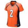 Patrick Surtain II Denver Broncos Nike Damen-Spieltrikot – Orange