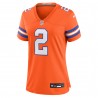 Patrick Surtain II Denver Broncos Nike Damen-Spieltrikot „Mile High Collection 1977 Throwback“ – Orange