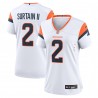 Patrick Surtain II Denver Broncos Nike Damen-Spieltrikot aus der Mile High-Kollektion – Weiß