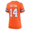 Courtland Sutton Denver Broncos Nike Damen-Spieltrikot „Mile High Collection 1977 Throwback“ – Orange