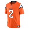 Patrick Surtain II Denver Broncos Nike Mile High Collection Vapor F.U.S.E. Limitiertes Trikot – Orange