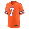 John Elway Denver Broncos Nike Mile High Collection 1977 Throwback Retired Player Game Jersey – Orange