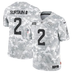 Patrick Surtain II Denver Broncos Nike 2024 Salute to Service Limited Trikot – Arctic Camo