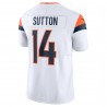 Courtland Sutton Denver Broncos Nike Mile High Collection Vapor F.U.S.E. Limitiertes Trikot – Weiß