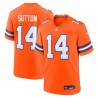 Courtland Sutton Denver Broncos Nike Mile High Collection 1977 Throwback-Spielerspieltrikot – Orange