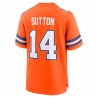 Courtland Sutton Denver Broncos Nike Mile High Collection 1977 Throwback-Spielerspieltrikot – Orange