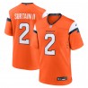 Patrick Surtain II Denver Broncos Nike Mile High Collection Spieltrikot – Orange