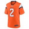 Patrick Surtain II Denver Broncos Nike Mile High Collection Spieltrikot – Orange