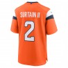 Patrick Surtain II Denver Broncos Nike Mile High Collection Spieltrikot – Orange