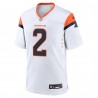 Patrick Surtain II Denver Broncos Nike Mile High Collection Spieltrikot – Weiß