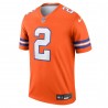 Patrick Surtain II Denver Broncos Nike Alternate Legend Player Performance Top – Orange