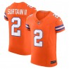 Patrick Surtain II Denver Broncos Nike Alternate Mile High Collection 1977 Throwback Vapor F.U.S.E. Elite-Trikot – Orange