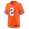 Patrick Surtain II Denver Broncos Nike Mile High Collection 1977 Throwback-Spielerspieltrikot – Orange