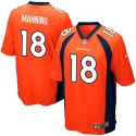 Peyton Manning Denver Broncos Nike Jugend-Team-Farbspiel-Trikot – Orange