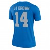 Amon-Ra St. Brown Detroit Lions Nike Alternate Legend Player Performance-Oberteil für Damen – Blau