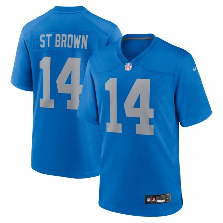 Amon-Ra St. Brown Detroit Lions Nike Alternatives Spieltrikot – Blau