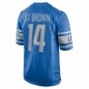 Amon-Ra St. Brown Detroit Lions Nike Game Player-Trikot – Blau