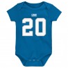 Barry Sanders Detroit Lions Mitchell & Ness Kleinkind-Mainliner-Body mit Name und Nummer eines pensionierten Spielers – Blau