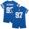 Aidan Hutchinson Detroit Lions Nike Spielstrampler-Trikot für Neugeborene und Kleinkinder – Blau