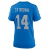 Amon-Ra St. Brown Detroit Lions Nike Damen-Ausweichtrikot – Blau