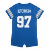 Aidan Hutchinson Detroit Lions Nike Spielstrampler-Trikot für Neugeborene und Kleinkinder – Blau