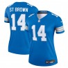 Amon-Ra St. Brown Detroit Lions Nike Legend Player Performance-Oberteil für Damen – Blau