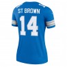 Amon-Ra St. Brown Detroit Lions Nike Legend Player Performance-Oberteil für Damen – Blau