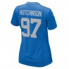 Aidan Hutchinson Detroit Lions Nike Damen-Spielertrikot – Blau