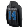 Amon-Ra St. Brown Detroit Lions Nike Player Name & Number Performance Pullover-Hoodie – Schwarz