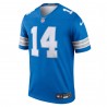 Amon-Ra St. Brown Detroit Lions Nike Team Legend Player Performance Top – Blau